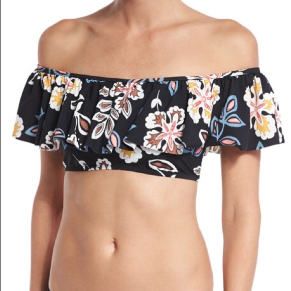 Tory Burch Other - 💛TORY BURCH SWIM BAY RUFFLE BIKINI TOP💛